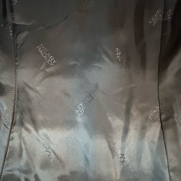 Hilary Radley Heavy Wool Pea Coat Large Jacket Made in Canada Size 14 - Picture 3 of 7